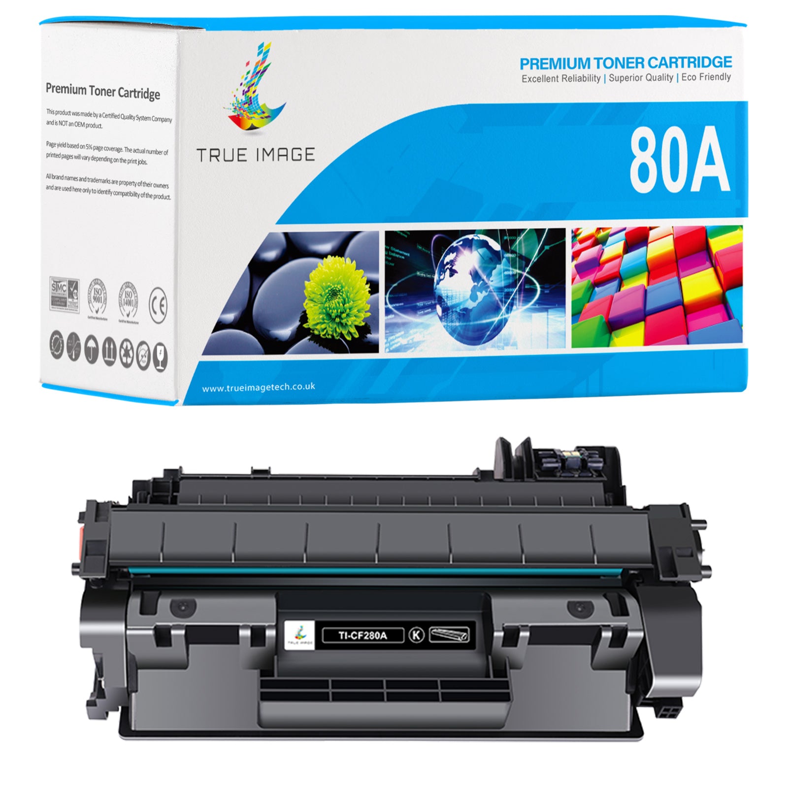 LaserJet Pro 400 Toner Kompatibler Toner Für HP LaserJet Pro400, M401, M425 – CF280x Alternative, XL Kapazität HP M425dn Druckertoner Ersatz