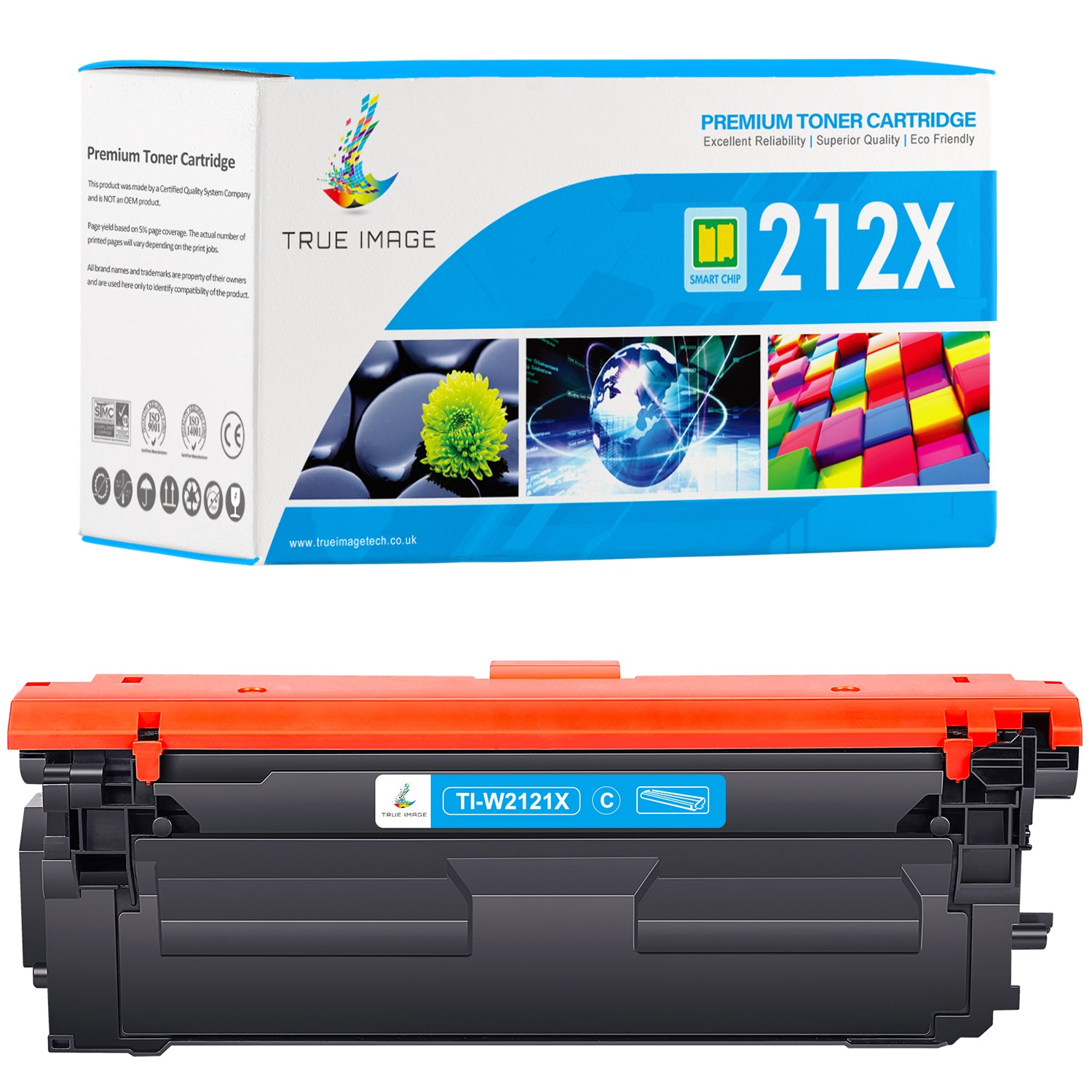 W2121X - Compatible HP 212X Cyan Toner C