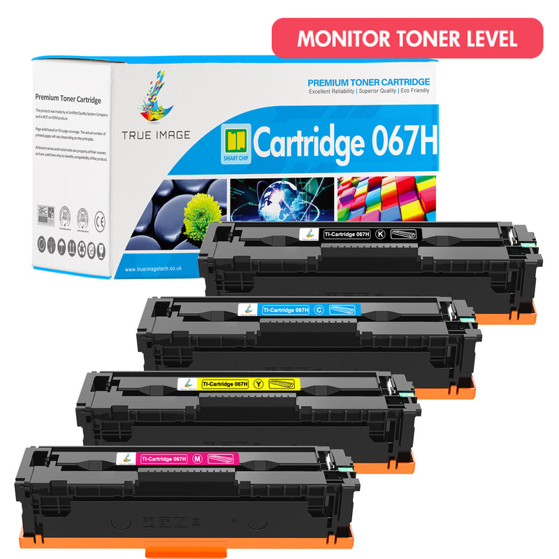 Canon i-SENSYS LBP631Cw Toner - Compatible Canon 067/067H Multipack