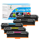 Compatible Canon 067H Toner Cartridges Multipack KCMY