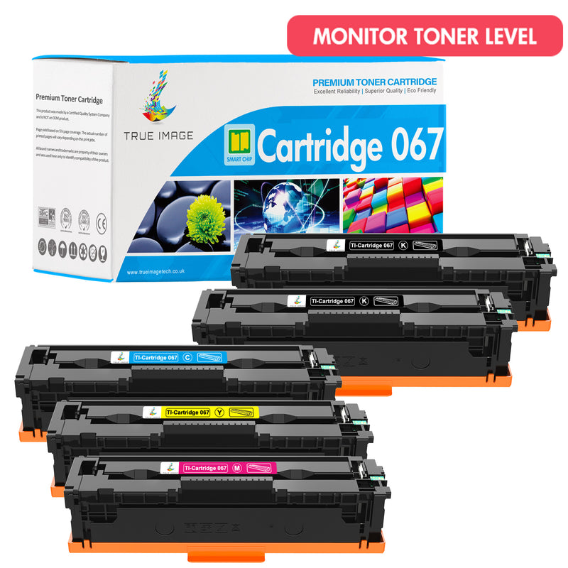 Compatible Canon 067 Toner Cartridges Multipack