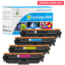 Canon i-SENSYS LBP673Cdw toner - Reprodusert Canon 069/069H multipakke