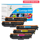 Canon i-SENSYS LBP673Cdw toner - Reprodusert Canon 069/069H multipakke