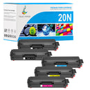 Compatible Lexmark 20N20 KCMY Toner Multipack for CS331dw, CX431adw, CX331adwe