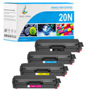Compatible Lexmark 20N20 KCMY Toner Multipack for CS331dw, CX431adw, CX331adwe