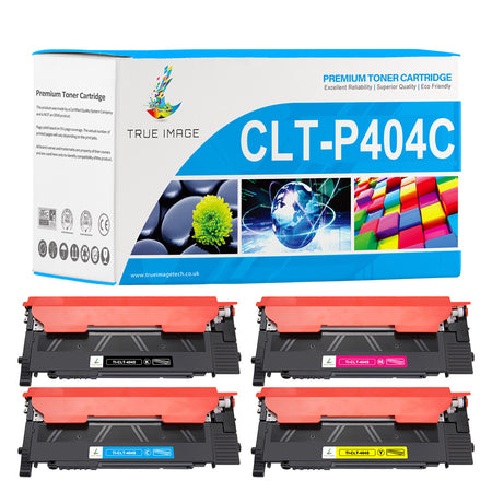 Compatible Samsung CLT P404C Toner Cartridges 4 Pack