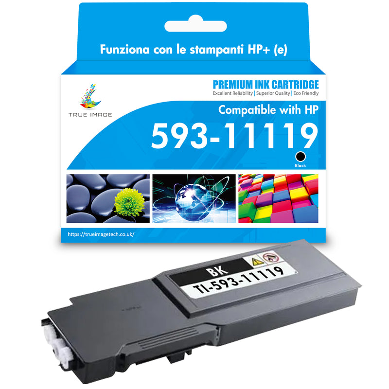 Compatible Dell 593-11119 Black Toner Kit