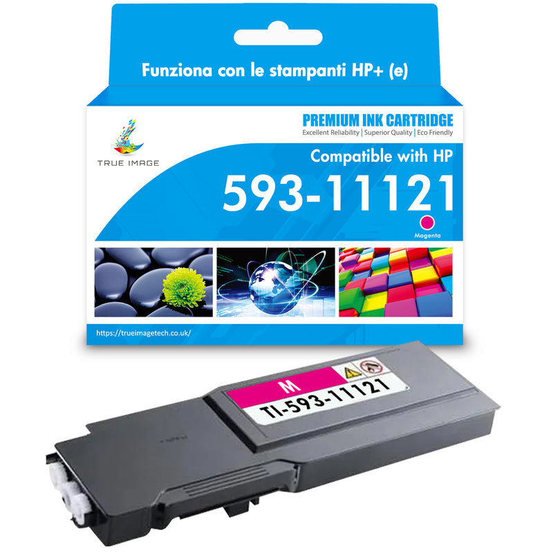 Compatible Dell 593-11121 Magenta Toner Kit