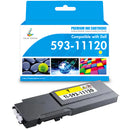 Kompatibel Dell 593-11120 gul tonersett