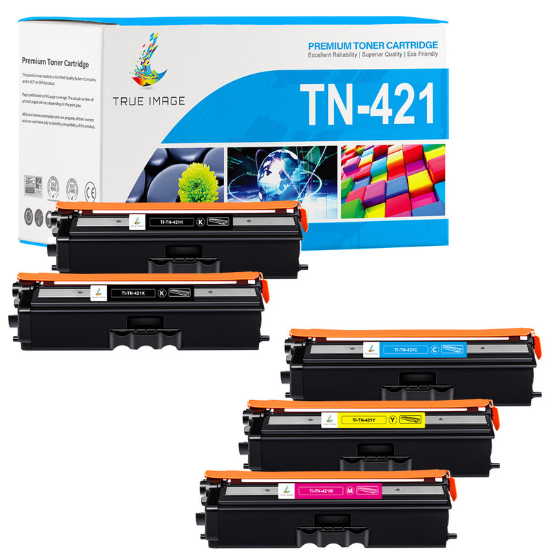 Brother_TN421_KCMY_Toner_Cartridge_Set_5-PK