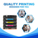 HP 131A/X KCYM Toner Cartridges