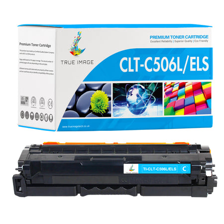 Compatible Samsung CLT C506L ELS Cyan Toner Cartridge