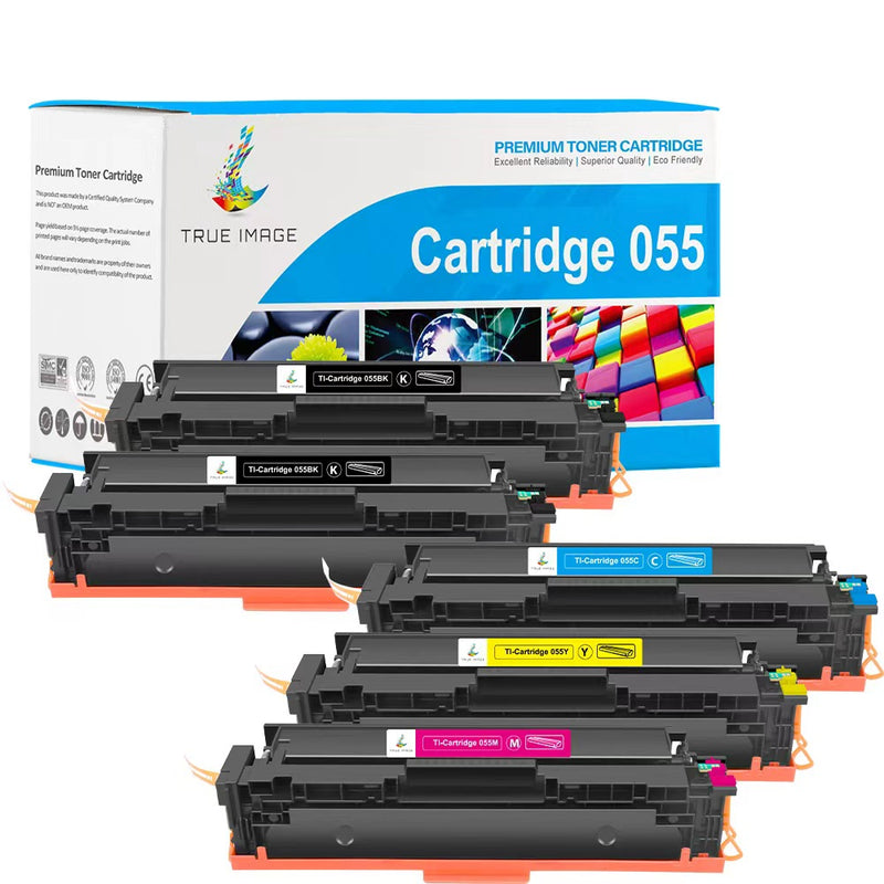 Compatible Canon 055 Toner Cartridges Multipack