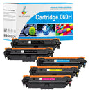 Compatible Canon 069H Toner Cartridge 4-Pack