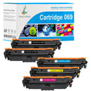 Canon i-SENSYS LBP673Cdw Toner - Remanufactured Canon 069/069H Multipack