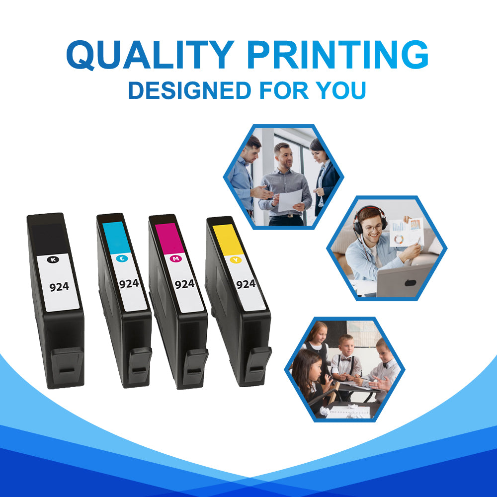 Cartucho de tinta 924 924e 924XL compatível com HP OfficeJet Pro 8135e Cartucho de tinta 924 924e 924XL compatível com HP OfficeJet Pro 8135e