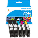 Compatible HP 924 924e Ink Cartridge Multipack | Smart Chips | Monitor Ink levels