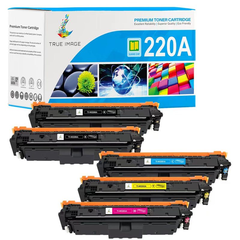 HP Color LaserJet Pro MFP 4302fdw toner - Reprodusert HP 220A/X flerpakning