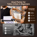 True Image TC80 Portable Printer A4/Wireless Inkless Printer/Tattoo Printer