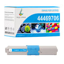 Compatible Okidata 44469706 Cyan Toner Kit