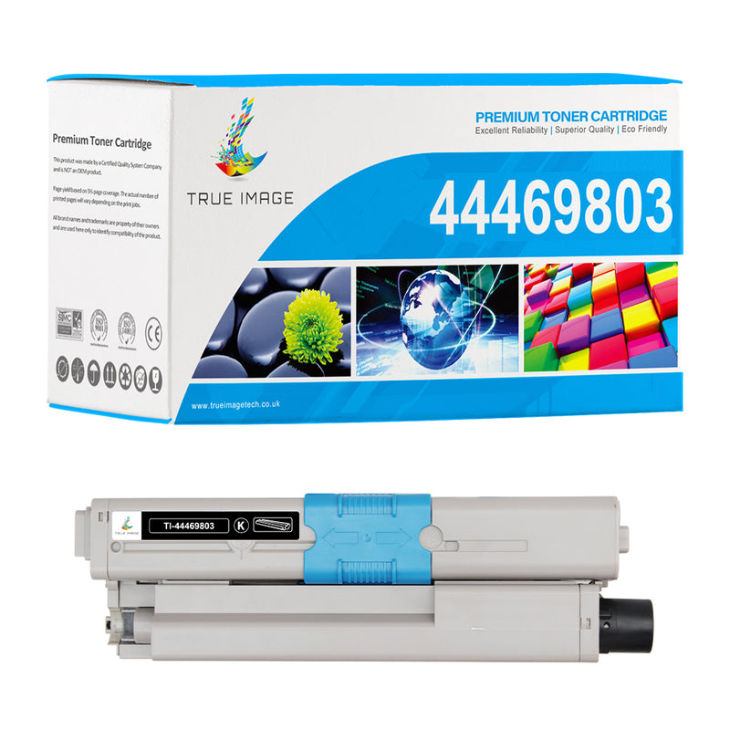 Compatible Okidata 44469803 Black Toner Kit
