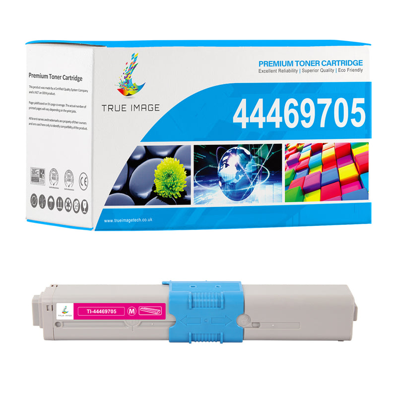 Compatible Okidata 44469705 Magenta Toner Kit