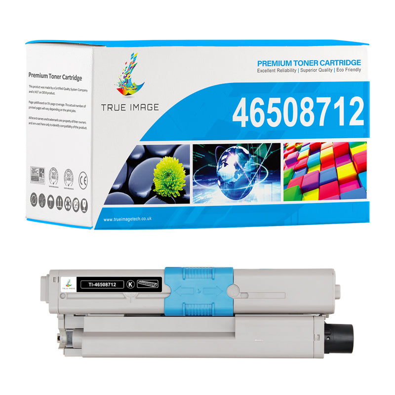 Compatible Okidata 46508712 Black Toner Kit