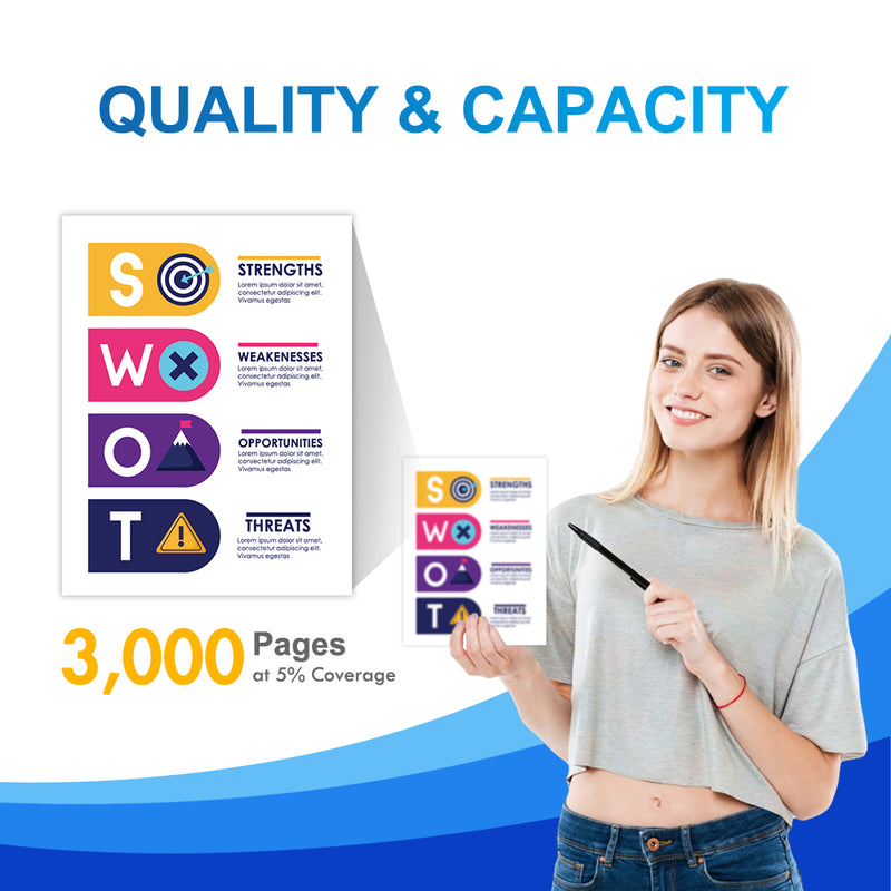 Compatible Okidata 46508710 Magenta Toner Kit
