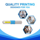 Compatible Okidata 46508709 Yellow Toner Kit