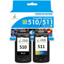 Compatible Canon PG510 CL511 Ink Cartridge Multipack