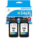 Kompatible Canon CL541 XL CMY 3-fargers blekkpatroner