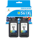 Compatible Canon CL561 XL CMY 3-Color Ink Cartridges
