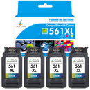 Compatible Canon CL561 XL CMY 3-Color Ink Cartridges