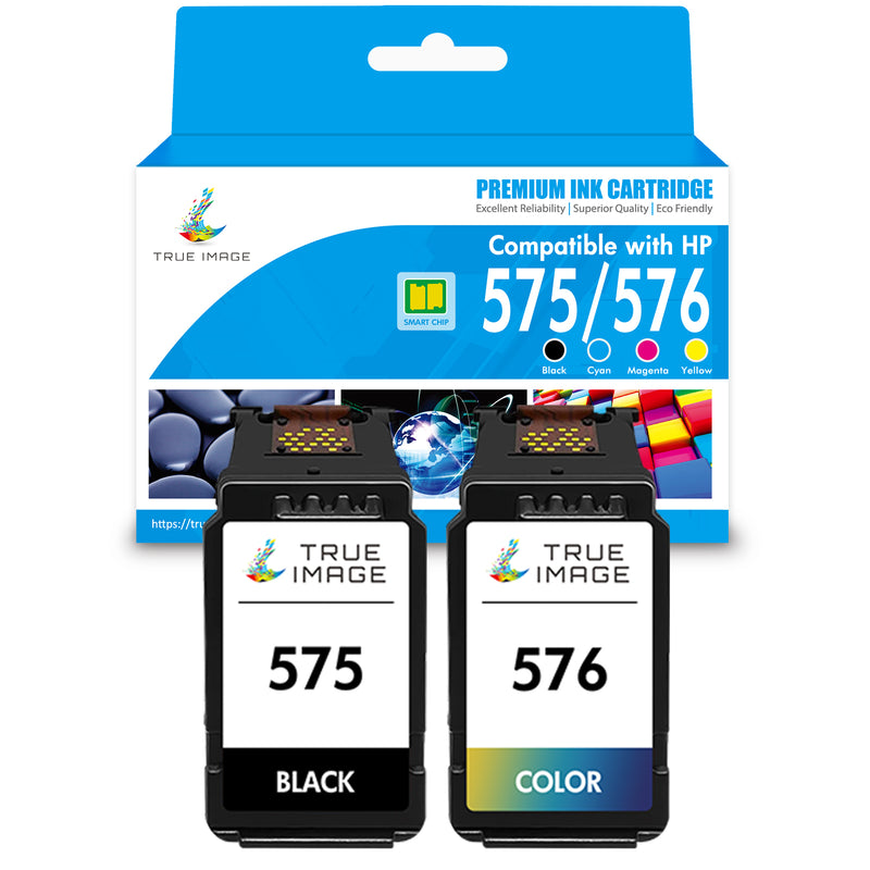 Compatible Canon PG575 CL576 Ink Cartridge Multipack