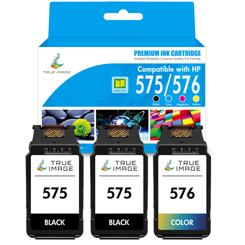 Compatible Canon PG575 CL576 Ink Cartridge Multipack