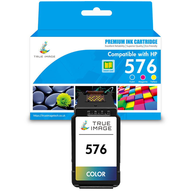 Compatible Canon CL576 CMY 3-Color Ink Cartridges