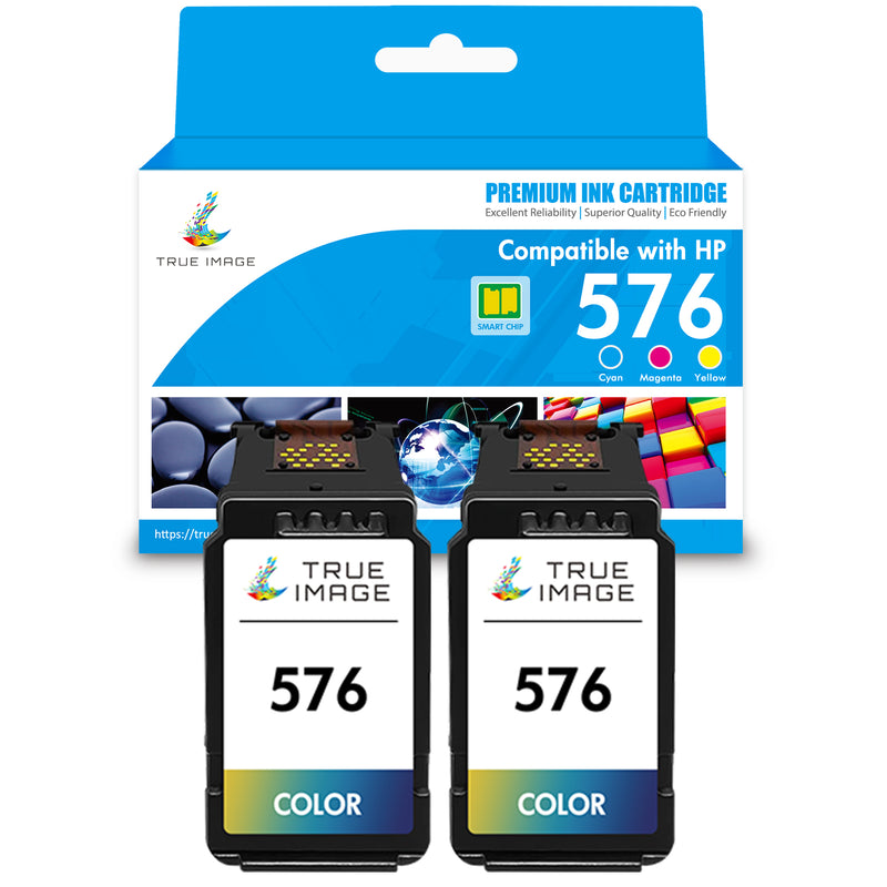 Compatible Canon CL576 CMY 3-Color Ink Cartridges