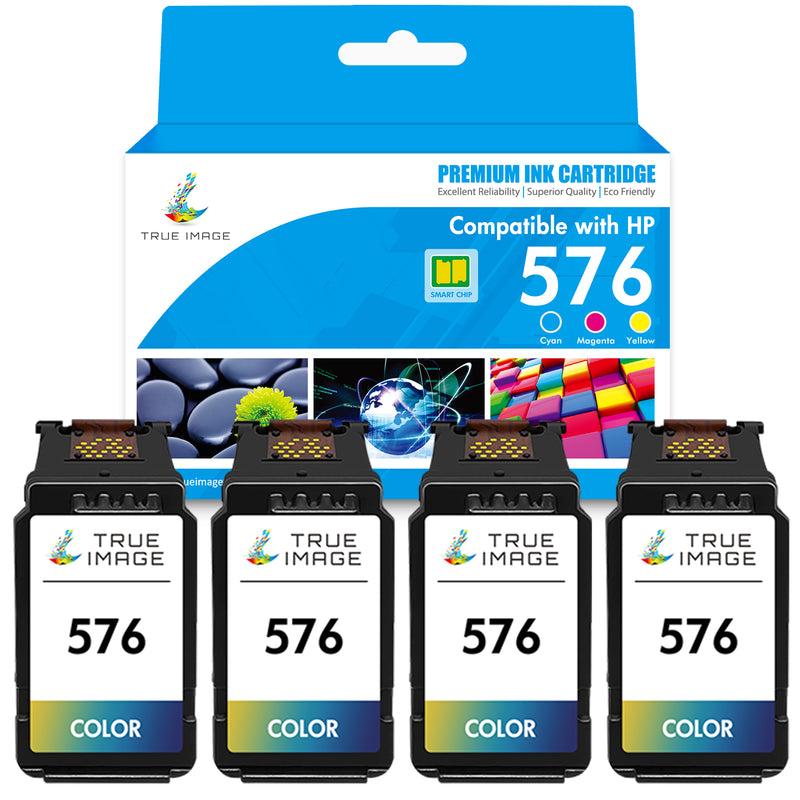 Compatible Canon CL576 CMY 3-Color Ink Cartridges