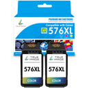 Compatible Canon CL576 CMY 3-Color Ink Cartridges
