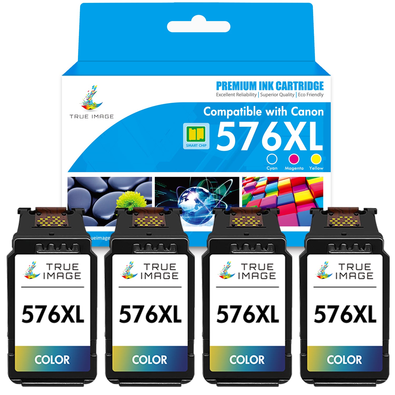 Compatible Canon CL576 XL CMY Color Ink