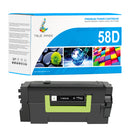 Compatible Lexmark 58D2U00 Toner for MS821n, MS823dn, MX722adhe