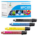Compatible Ricoh 841618 CMYK Toner Multipack - Ricoh Aficio MP C305SP