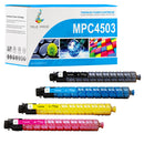 Compatible Ricoh 841853 CMYK Toner Multipack - Ricoh Aficio MP C4503, MP C5503, MP C6003
