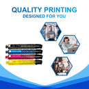 Compatible Ricoh 842038 CMYK Toner Multipack - Ricoh Aficio MP C300, MP C400