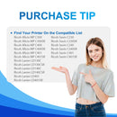 Compatible Ricoh 842038 CMYK Toner Multipack - Ricoh Aficio MP C300, MP C400