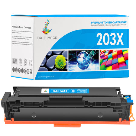 Compatible HP 203X Cyan Toner Cartridge CF541X