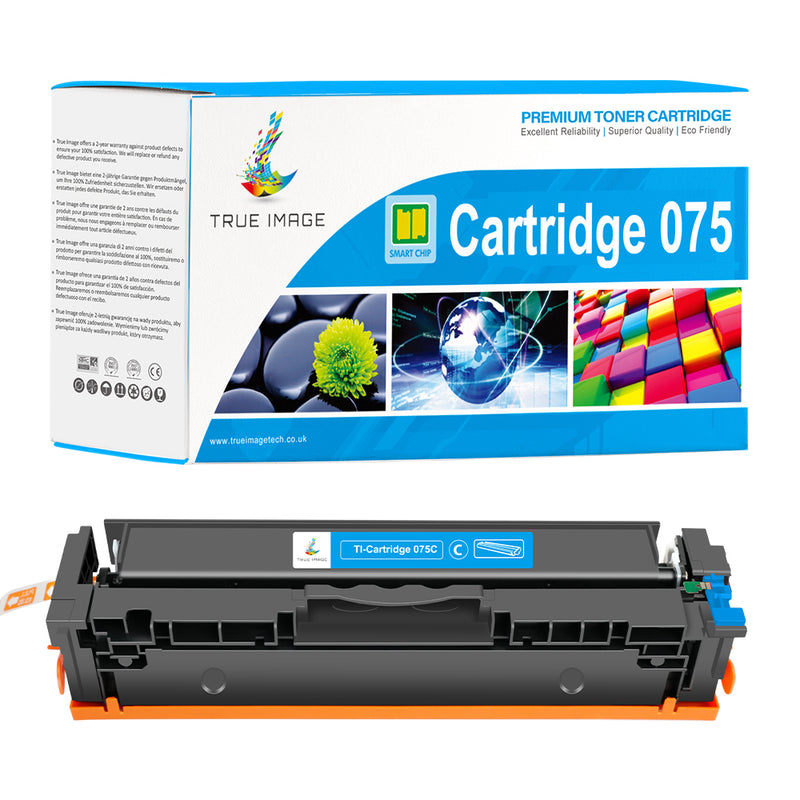 Compatible Canon 075 Cyan Toner Cartridge