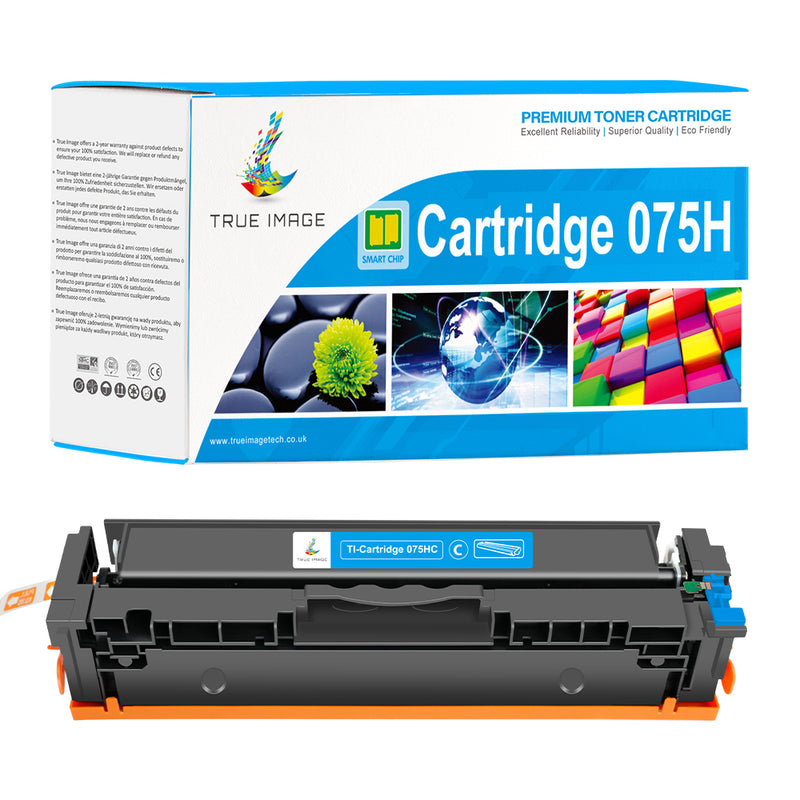Compatible Canon 075H Cyan Toner Cartridge