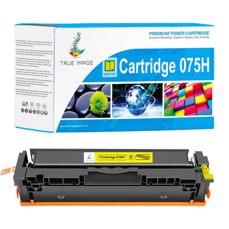 Compatible Canon 075H Yellow Toner Cartridge
