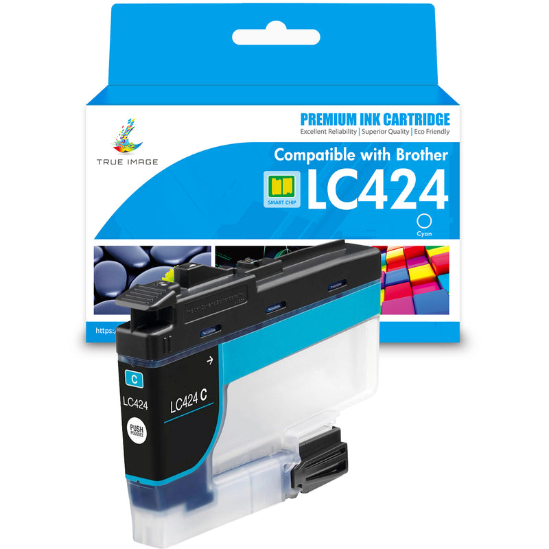 Compatible Brother LC-424 Ink Cartridge K/C/Y/M